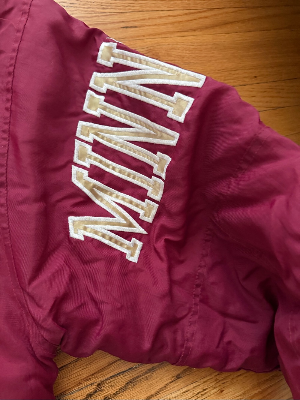 Vintage University of Minnesota Golden Gophers Starter Jacket - Picture 9 of 11